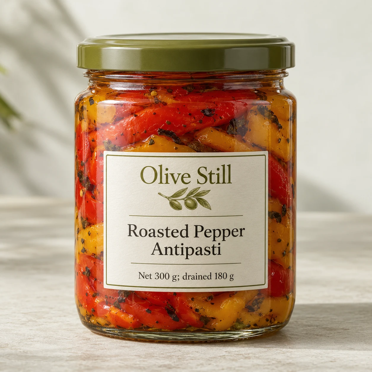 Roasted Pepper Antipasti